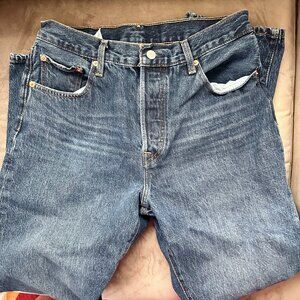 Levi's Women's 501 Original Fit Jeans, Dark Indigo 29/30